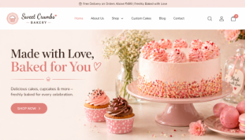 Home Bakery Website