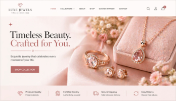 Handmade Jewelry Website